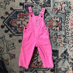 Osh Kosh overalls pink size 18m